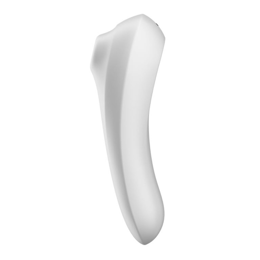 Вакуумный клиторальный стимулятор Satisfyer (Сатисфаер) Dual Pleasure white (39545)