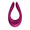 Вибратор для пар Satisfyer Endless Joy многофункциональный, бордовый, 13 х 3.3 см фото №1 — секс игрушки: Украина, NO TABOO