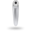 Вакуумный стимулятор с вибрацией Satisfyer High Fashion алюминиевый, серебристый, 17.3 х 4.2 см фото №4 — секс игрушки: Украина, NO TABOO