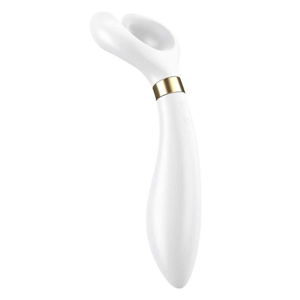 Вибратор для пар Satisfyer Endless Fun с тремя моторами, белый, 20.1 х 7.2 см фото №0 — секс игрушки: Украина, NO TABOO