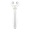 Вибратор для пар Satisfyer Endless Fun с тремя моторами, белый, 20.1 х 7.2 см фото №3 — секс игрушки: Украина, NO TABOO