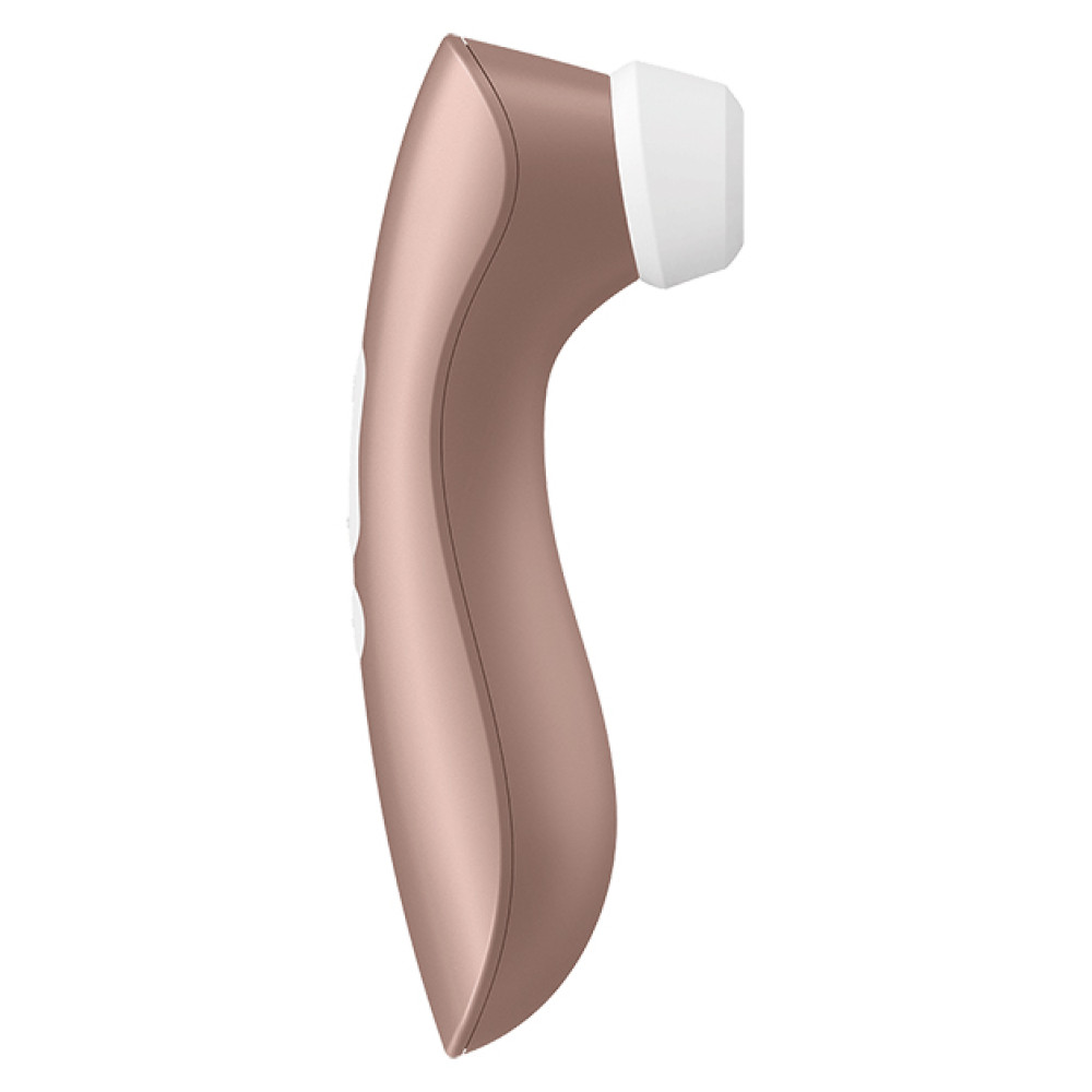 Вакуумний стимулятор Satisfyer Pro 2+ з вібрацією, 14.3 х 4.6 см фото №3 — секс іграшки: Україна, NO TABOO
