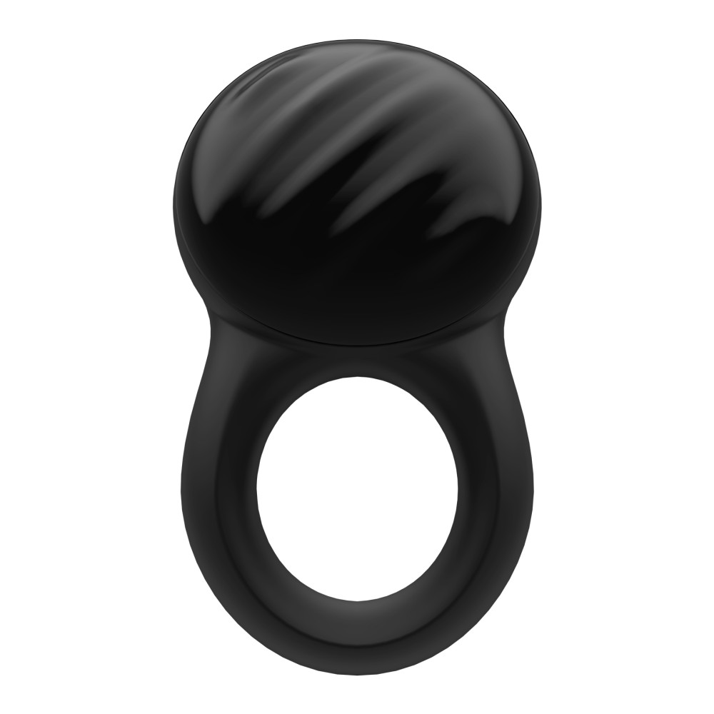 Эрекционное виброкольцо Satisfyer Signet Ring с приложением, чёрное, 8.3 х 3.4 см фото №4 — секс игрушки: Украина, NO TABOO