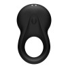 Эрекционное виброкольцо Satisfyer Signet Ring с приложением, чёрное, 8.3 х 3.4 см фото №5 — секс игрушки: Украина, NO TABOO