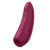 Вакуумный стимулятор клитора Satisfyer Curvy1+ с вибрацией и приложением, бордовый, 13.4 х 4.6 см фото №6 — секс игрушки: Украина, NO TABOO