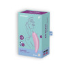 Вакуумный стимулятор Satisfyer Curvy 3 с вибрацией и приложением, розовый, 14.8 х 4.8 см фото №2 — секс игрушки: Украина, NO TABOO