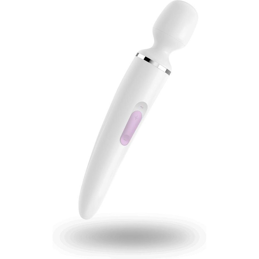 Вибратор-микрофон Satisfyer Wand-er Woman белый, 34 х 7.8 см фото №0 — секс игрушки: Украина, NO TABOO
