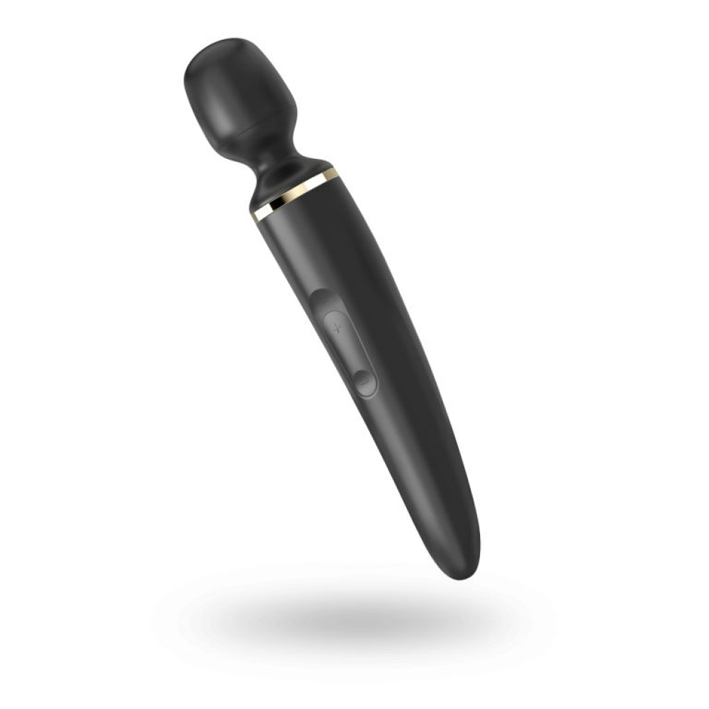 Вибратор-микрофон Satisfyer Wand-er Woman черный, 34 х 7.8 см фото №3 — секс игрушки: Украина, NO TABOO
