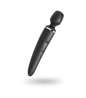 Вибратор-микрофон Satisfyer Wand-er Woman черный, 34 х 7.8 см - No Taboo