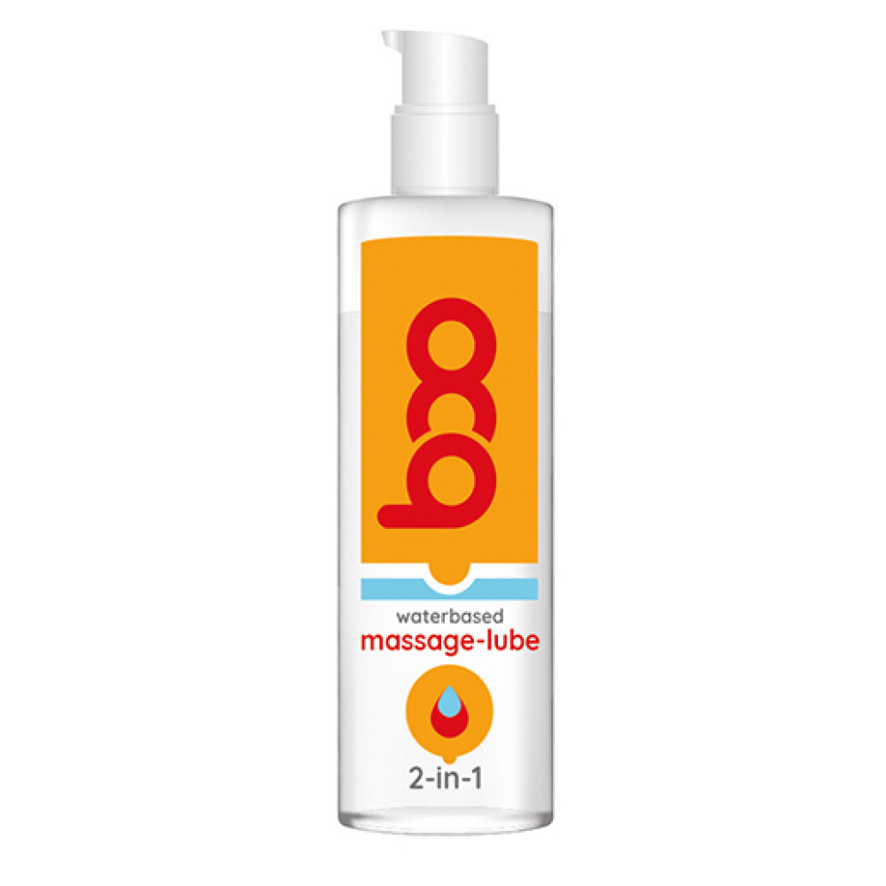 Массажный гель и лубрикант BOO 2 в1 MASSAGE-LUBE, 50 мл, фото №0 — секс шоп Украина, NO TABOO