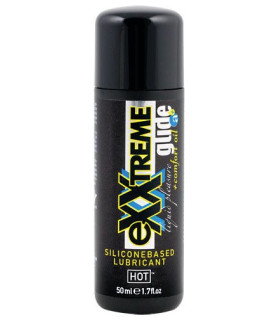 Лубрикант HOT eXXtreme Glide на силиконовой основе, обезболивающий, 50 мл - No Taboo