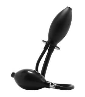 Анальная пробка-клизма с накачкой Inflatable Enema Plug - No Taboo