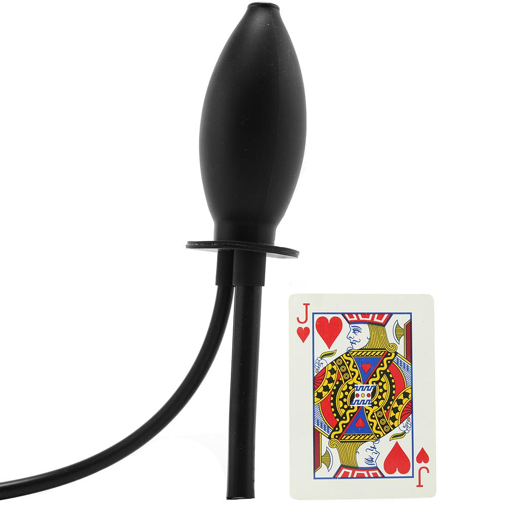 Анальная пробка-клизма с накачкой Inflatable Enema Plug фото №2 — секс игрушки: Украина, NO TABOO