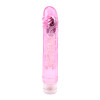 Вибратор реалистичный Crystal Jellie, розовый, 23 см х 4,5 см фото №1 — секс игрушки: Украина, NO TABOO