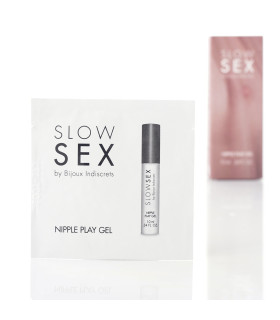 ПРОБНИК Гель для стимуляции сосков NIPPLE PLAY Slow Sex by Bijoux Indiscrets, 2 мл - No Taboo