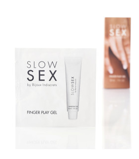 ПРОБНИК Гель для мастурбації FINGER PLAY Slow Sex by Bijoux Indiscrets, 2м - No Taboo
