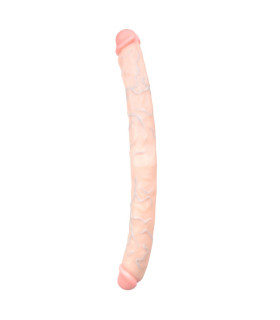 Фаллоимитатор двусторонний реалистичный «Mr. Long Dong», бежевый, 50 см - No Taboo