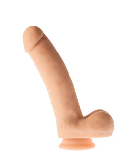 Фалоімітатор реалістичний Dream Toys Mr Dixx на присосці, бежевий, 21 х 4 см - No Taboo