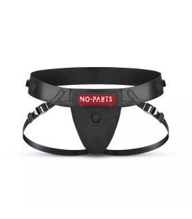 Трусики для страпона No-Parts - Jordan Adjustable, черные - No Taboo