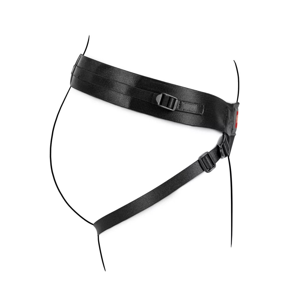 Трусики для страпона No-Parts - Jordan Adjustable, черные фото №5 — секс игрушки: Украина, NO TABOO