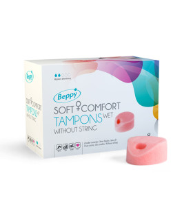 Тампоны для секса и спорта BEPPY - WET TAMPONS, 8 шт - No Taboo