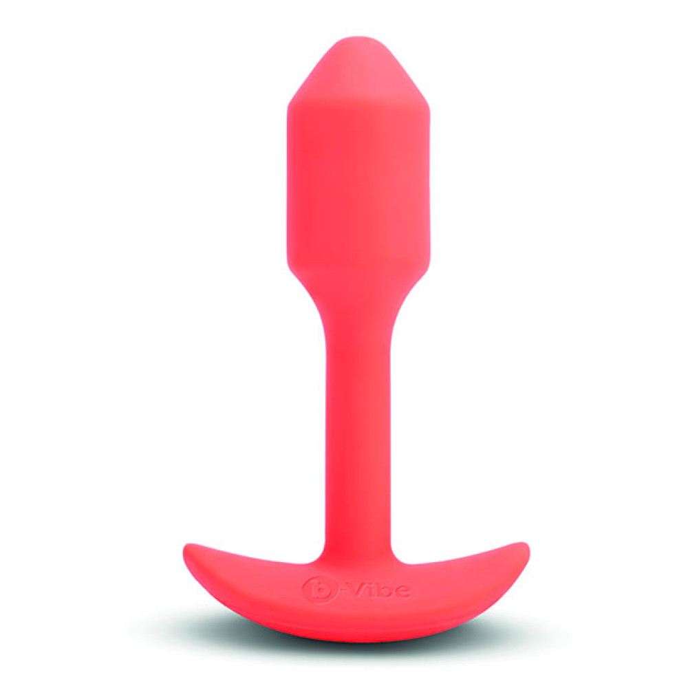 Анальна пробка с вибрацией размер S B-Vibe Vibrating Snug Plug 1, оранжевая фото №0 — секс игрушки: Украина, NO TABOO