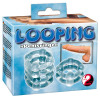 Набор эрекционнных колец LOOPING, 2 шт, прозрачные фото №2 — секс игрушки: Украина, NO TABOO