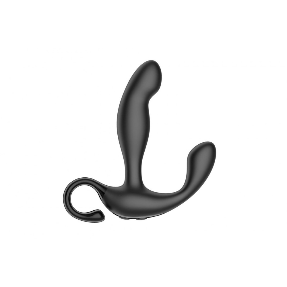 Массажер простаты с вибро Finger Wiggle Prostate Massager, черный фото №4 — секс игрушки: Украина, NO TABOO