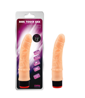Вибратор реалистичный Real Touch Vibe Cock 7.2, Chisa, 19 х 3.3 см - No Taboo