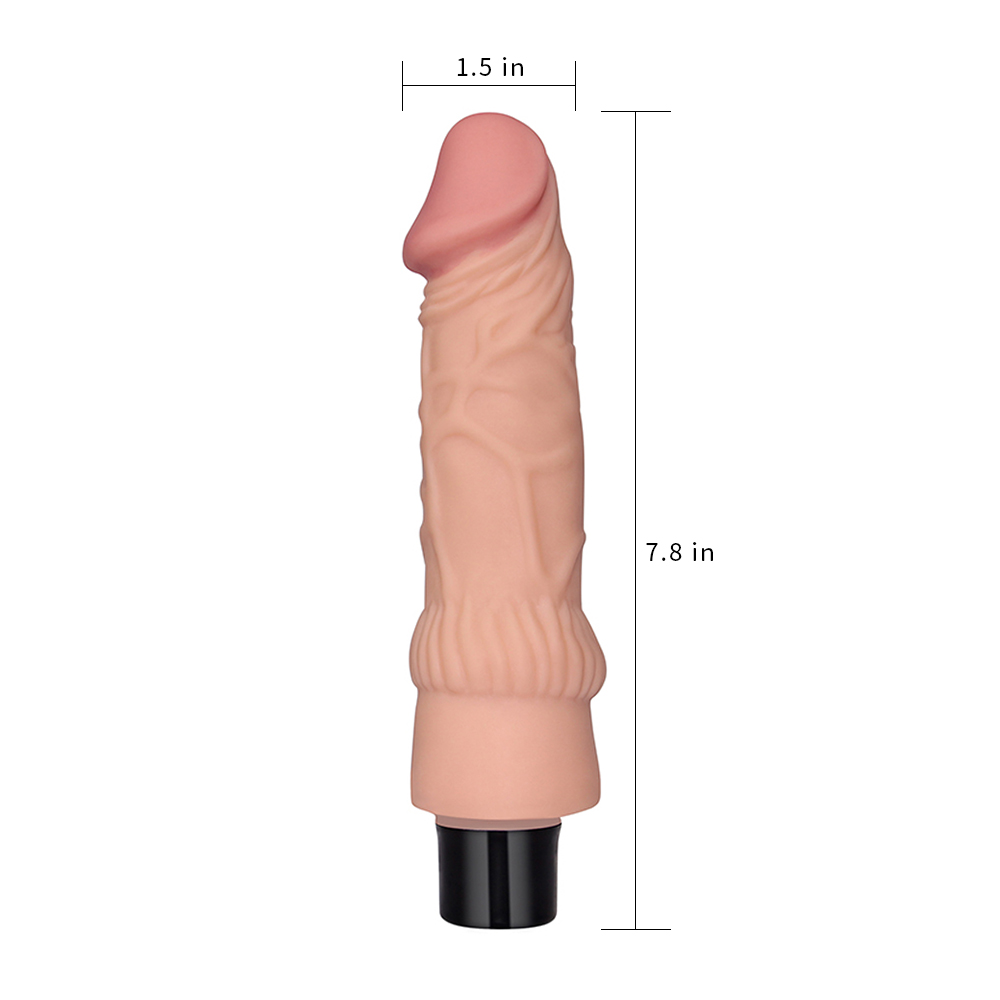 Вибратор реалистичный Lovetoy Real Softee 7.8, 19,3 х 3,7 см фото №6 — секс игрушки: Украина, NO TABOO