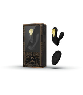 Вибратор в трусики AYA Zalo Obsidian Black на пульте управления - No Taboo
