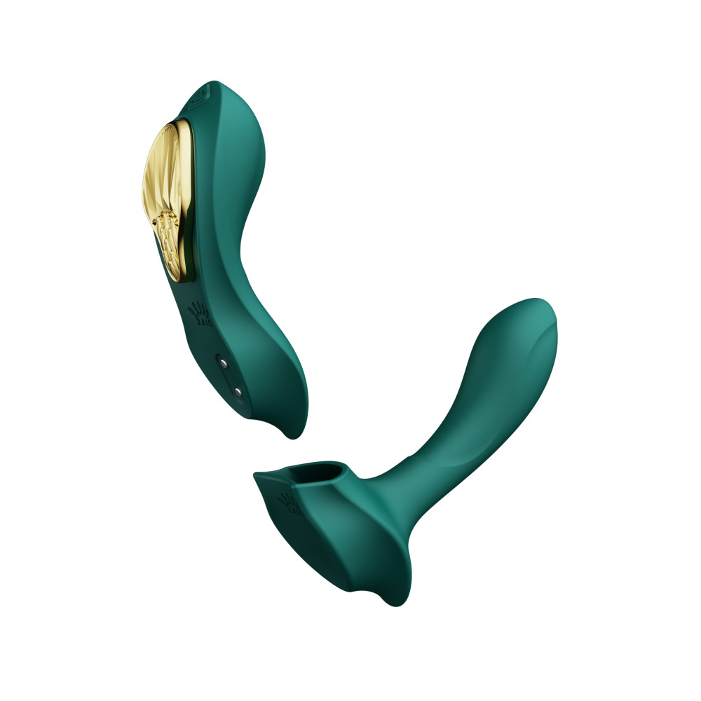 Вібратор в трусики AYA Zalo Turquoise Green на пульті керування фото №3 — секс іграшки: Україна, NO TABOO