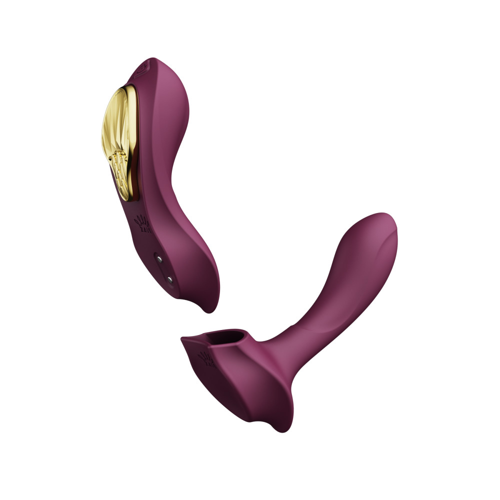 Вибратор в трусики AYA Zalo Velvet Purple на пульте управления фото №3 — секс игрушки: Украина, NO TABOO