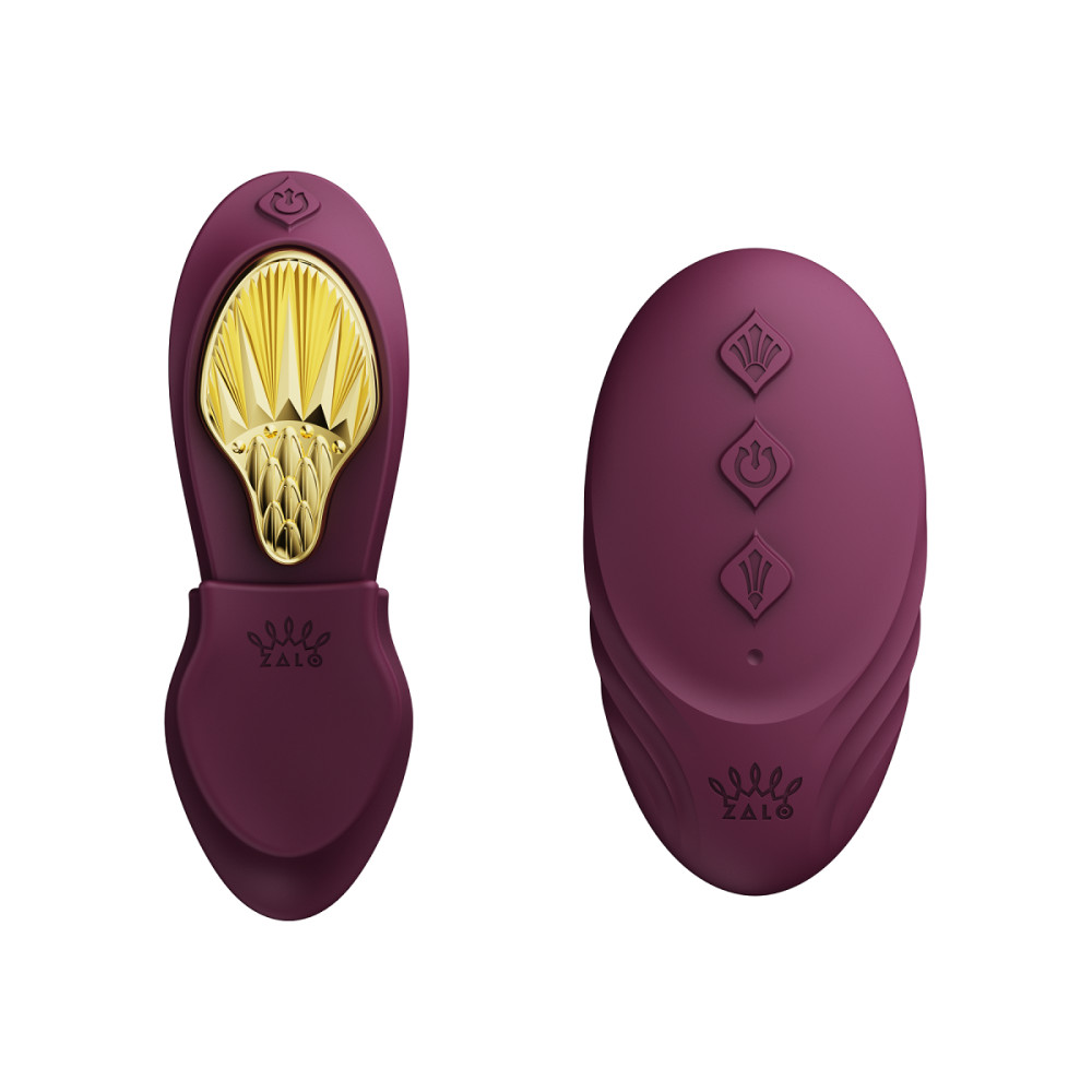 Вибратор в трусики AYA Zalo Velvet Purple на пульте управления фото №10 — секс игрушки: Украина, NO TABOO