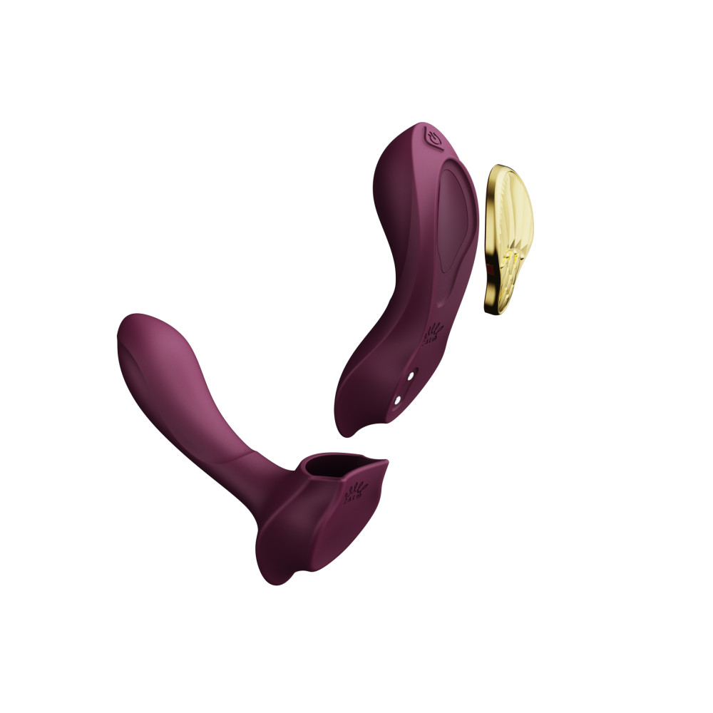 Вибратор в трусики AYA Zalo Velvet Purple на пульте управления фото №5 — секс игрушки: Украина, NO TABOO