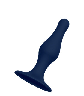 Анальная пробка Dream Toys синяя, 15.6 х 3.5 см - No Taboo