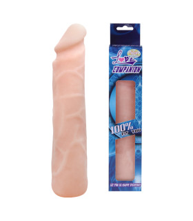 Фаллоимитатор с хребтом BAILE Love Companion реалистичный, бежевый, 24 х 4.5 см - No Taboo