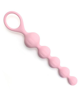 Анальная елочка из силикона Satisfyer, розовая, 20.5 см - No Taboo