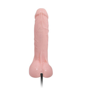 Фаллоимитатор с накачкой реалистичный Inflateable Dildo, 18.8 см - No Taboo