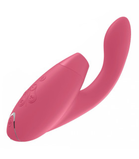 Безконтактний вібратор-стимулятор Womanizer (Вуманайзер) Duo, Raspberry - No Taboo