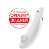Womanizer Premium бесконтактный клиторальный стимулятор Вуманайзер Премиум, белый фото №1 — секс игрушки: Украина, NO TABOO