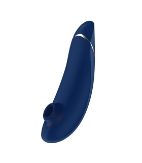 Womanizer Premium бесконтактный клиторальный стимулятор Вуманайзер Премиум, синий - No Taboo