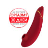 Womanizer Premium бесконтактный клиторальный стимулятор Вуманайзер Премиум, красный фото №1 — секс игрушки: Украина, NO TABOO