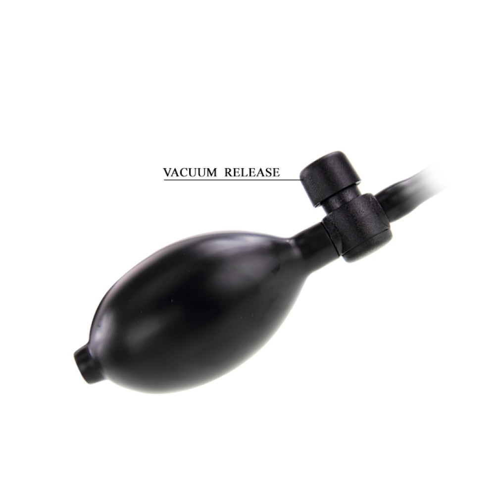 Вибратор реалистичный с накачкой Inflatable Vibrator, 19 см фото №6 — секс игрушки: Украина, NO TABOO