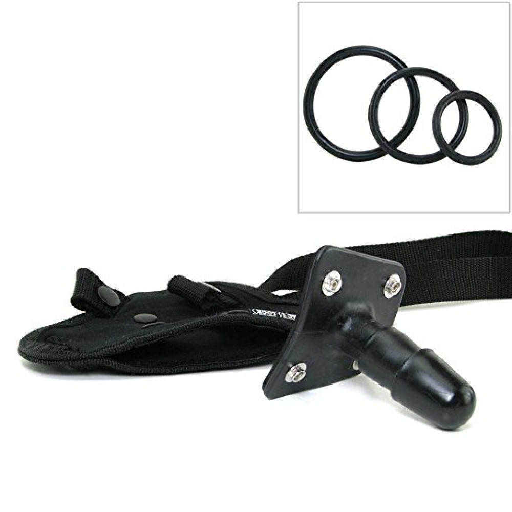 Набор страпонов Doc Johnson Vac-U-Lock Dual Density Experienced Set фото №6 — секс игрушки: Украина, NO TABOO