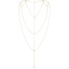Украшение для спины Bijoux Indiscrets Magnifique Back and Cleavage Chain, фото №4 — секс шоп Украина, NO TABOO