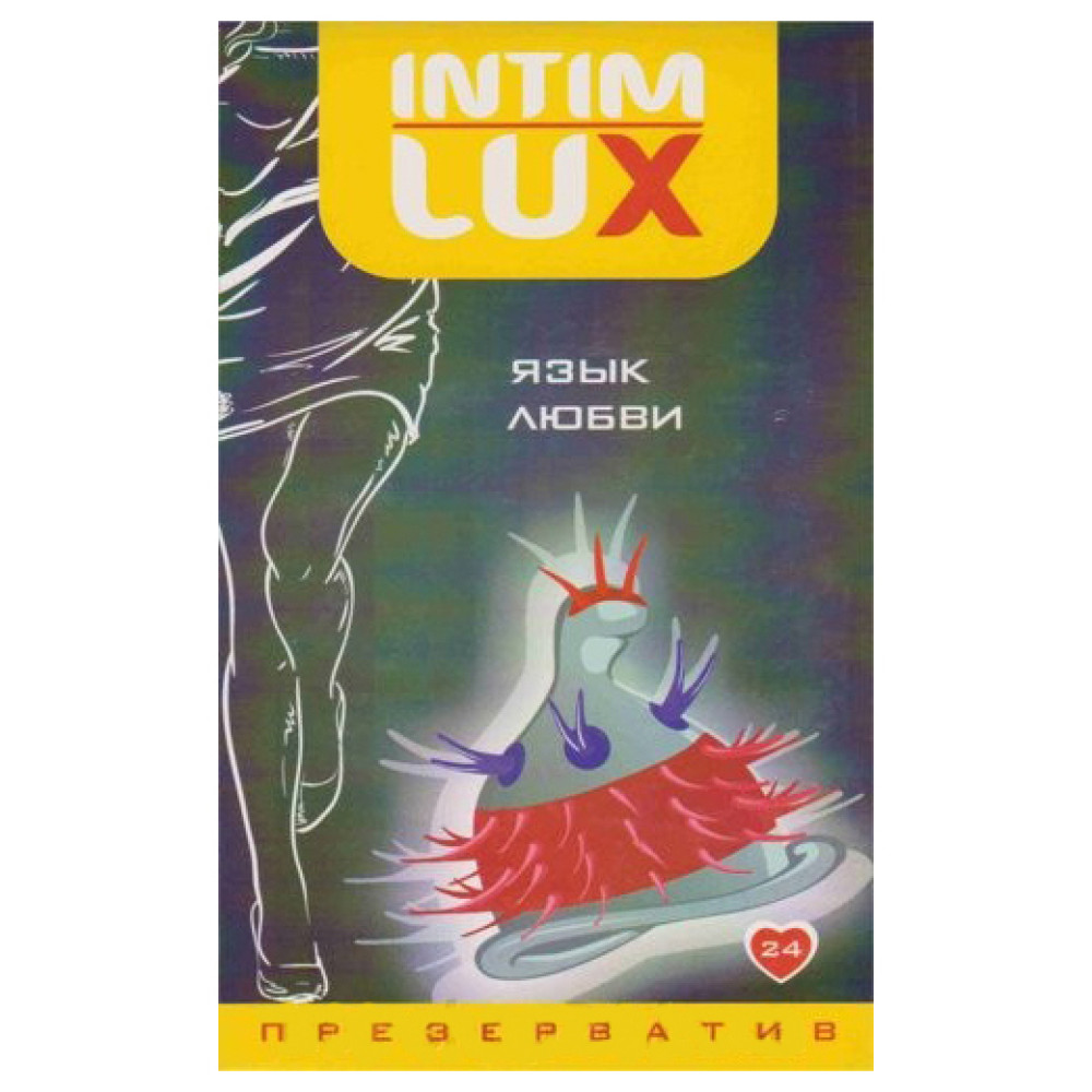 Резинка с усиками Intim Lux Язык Любви, 1 шт, фото №0 — секс шоп Украина, NO TABOO