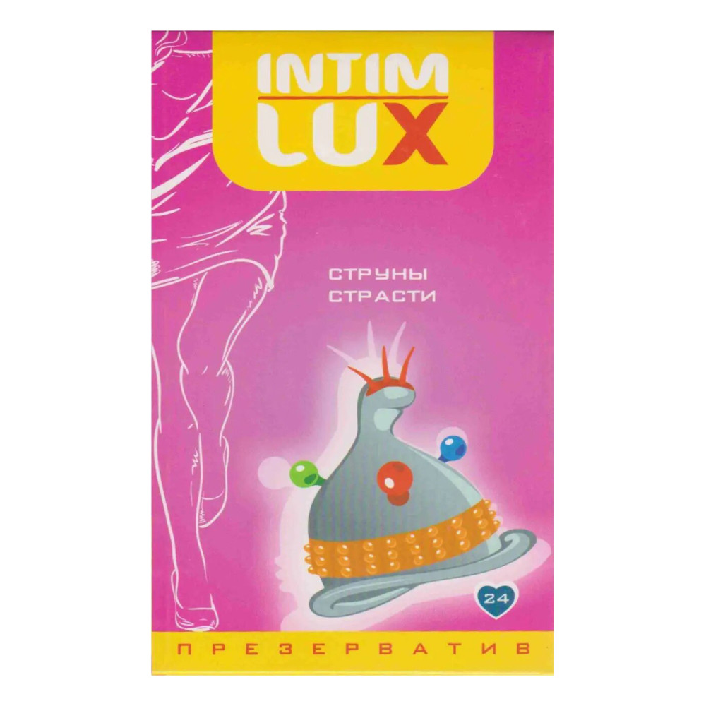 Презерватив с усиками Intim Lux Струны страсти 1 шт, фото №0 — секс шоп Украина, NO TABOO