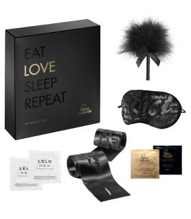 Подарунковий набір для сексу Bijoux Indiscrets INTIMACY LOVE, чорний, 7 предметів - No Taboo