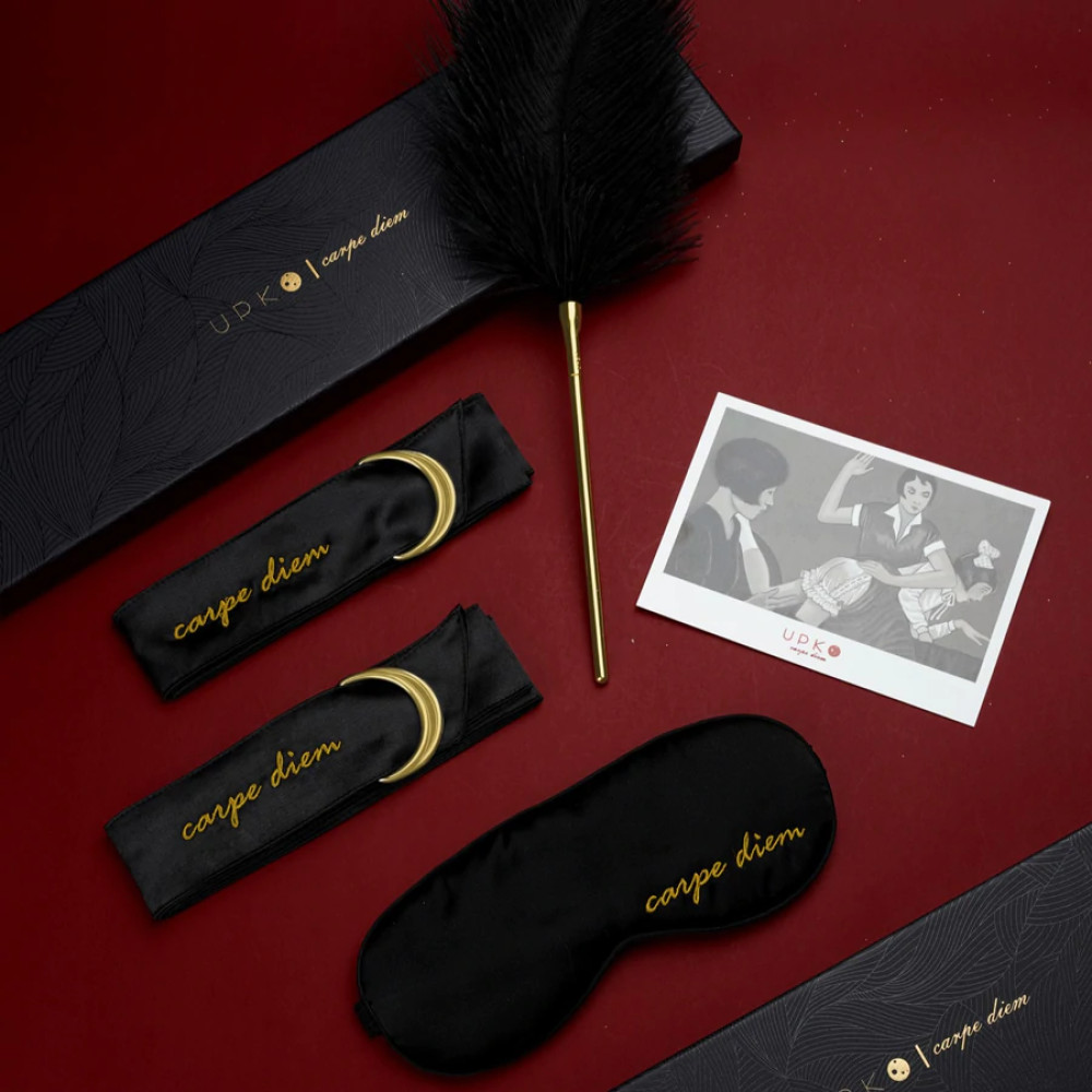 Набор для страстных вечеров "Лови момент" Carpe Diem Premium Bondage Set UPKO, фото №14 — секс шоп Украина, NO TABOO